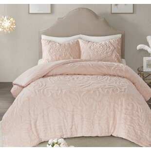 Pink Chenille Bedding | Wayfair